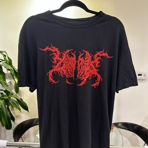 Zero 9:36 Metal Logo Black T-Shirt